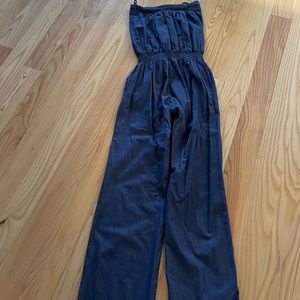 Denim jumpsuit